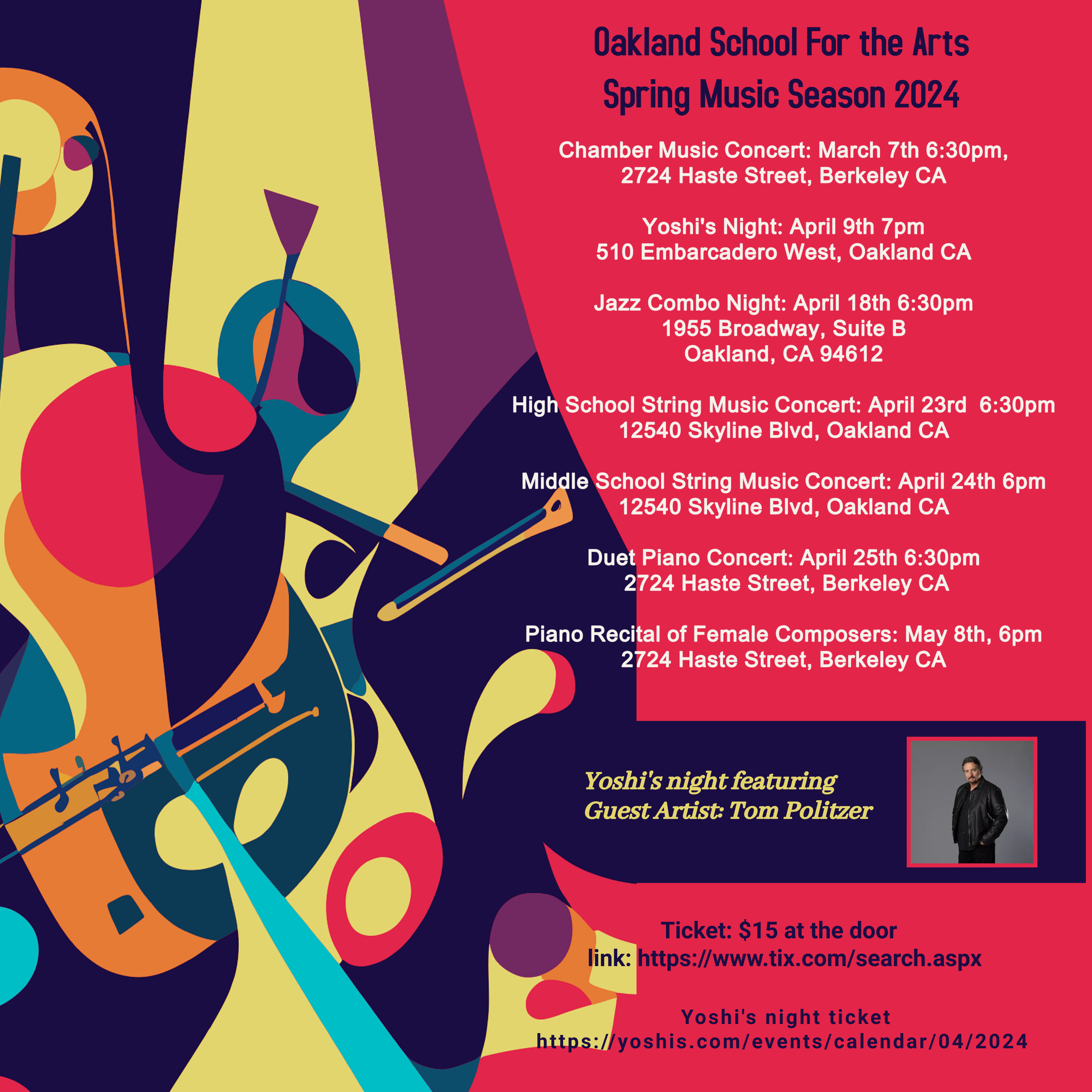 Tix - Ticket Sales - Event Details